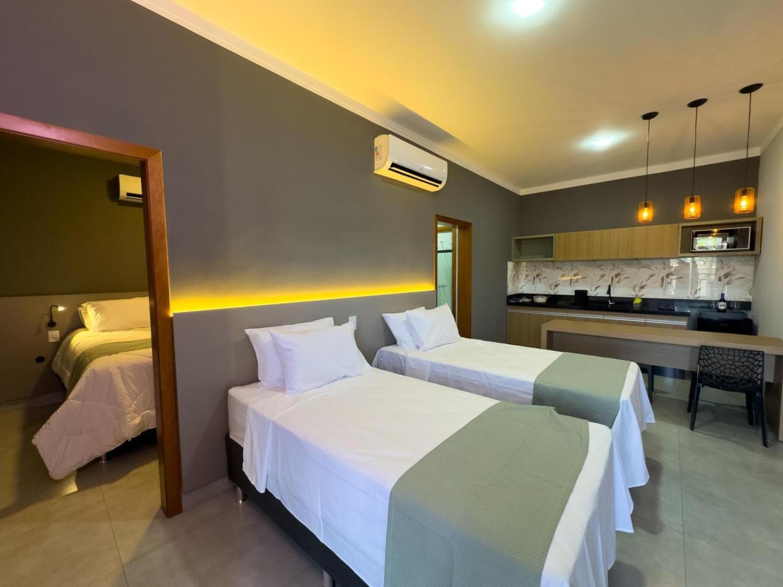 Ondara Flat Hotel Andradina Extérieur photo