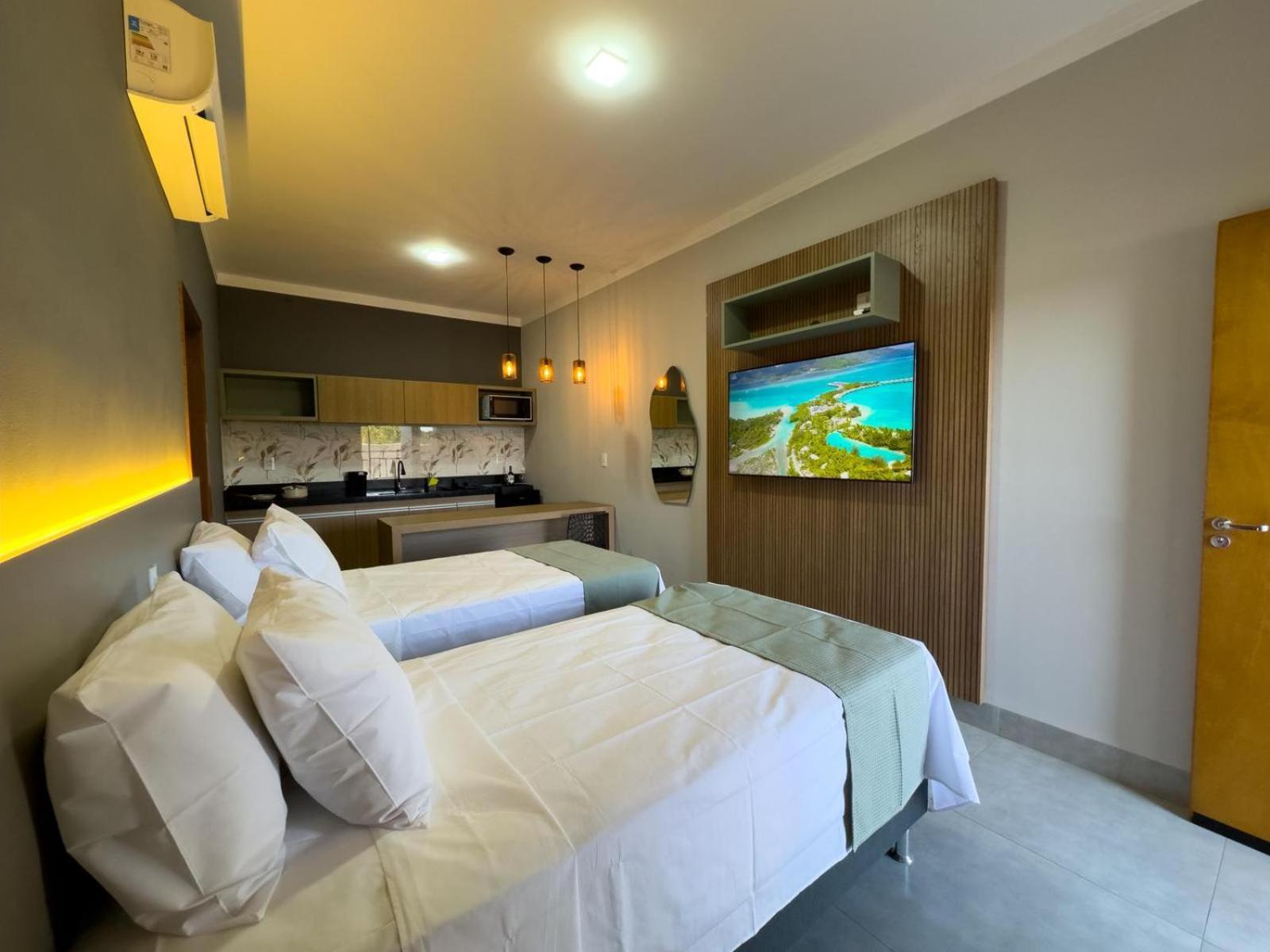 Ondara Flat Hotel Andradina Extérieur photo