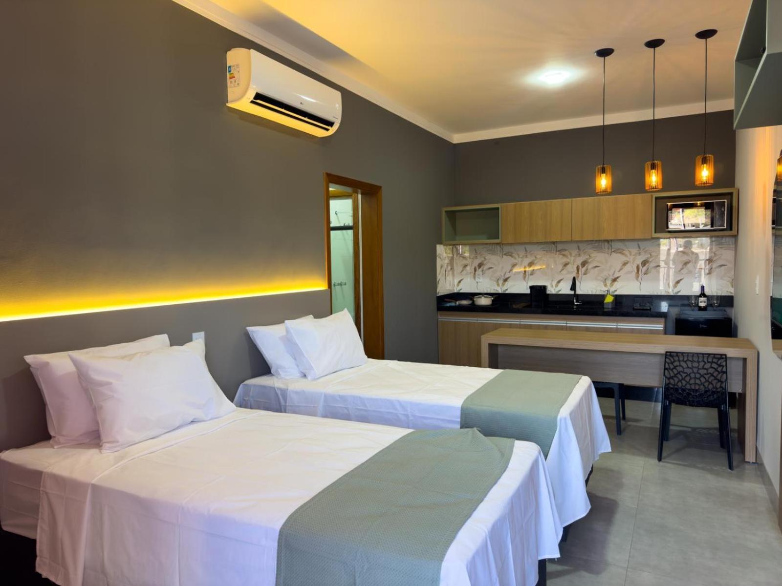 Ondara Flat Hotel Andradina Extérieur photo